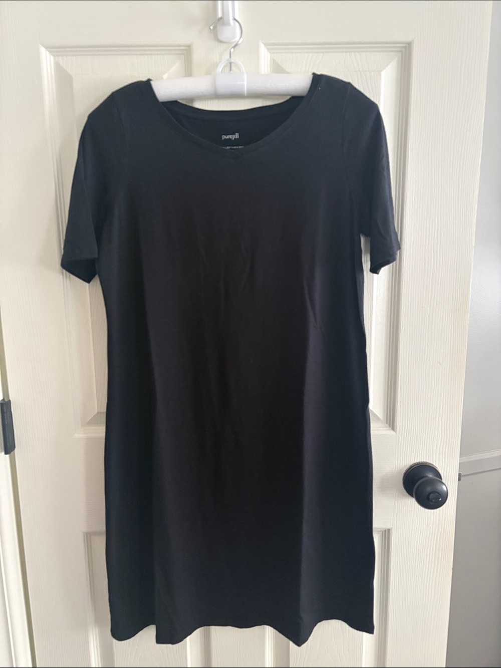 J. Jill Black Midi Dress